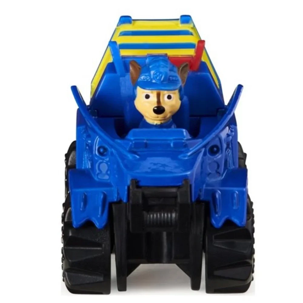 NIB Nicklelodeon Paw Patrol Mighty Pups Super Paws True Metal Car Toy - Chase